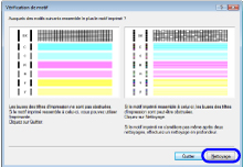 figure : boîte de dialogue Vérification de motif