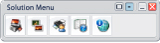 gambar:Solution Menu yang diperkecil